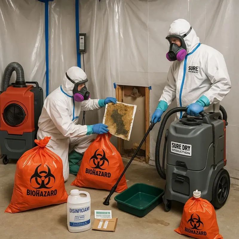 Contaminated Water Handling Protocols process in Moncks Corner, SC