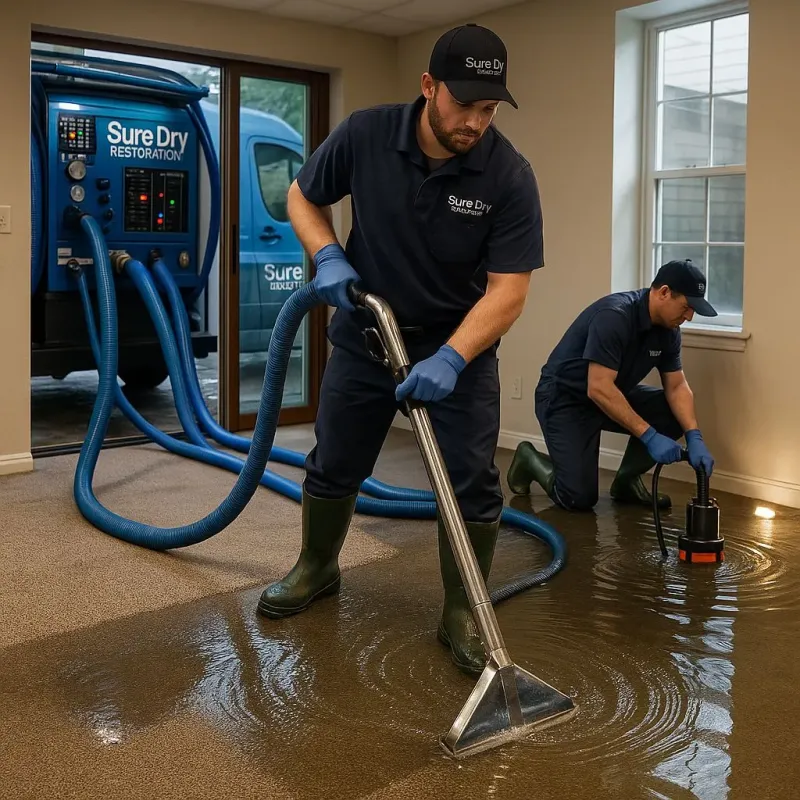 Water Extraction and Removal process in Moncks Corner, SC